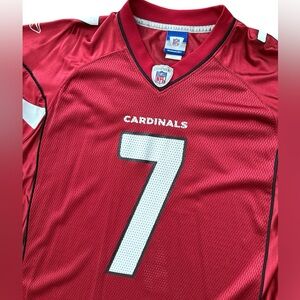 Vintage Arizona Cardinals Matt Leinart #7 Reebok Red Football Jersey Men’s M Y2K